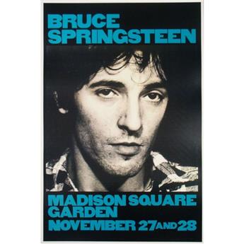 VARIOUS ARTISTS. [BRUCE SPRINGSTEEN.] Group of 3 posters. Circa 1970s-80s. Sizes vary.